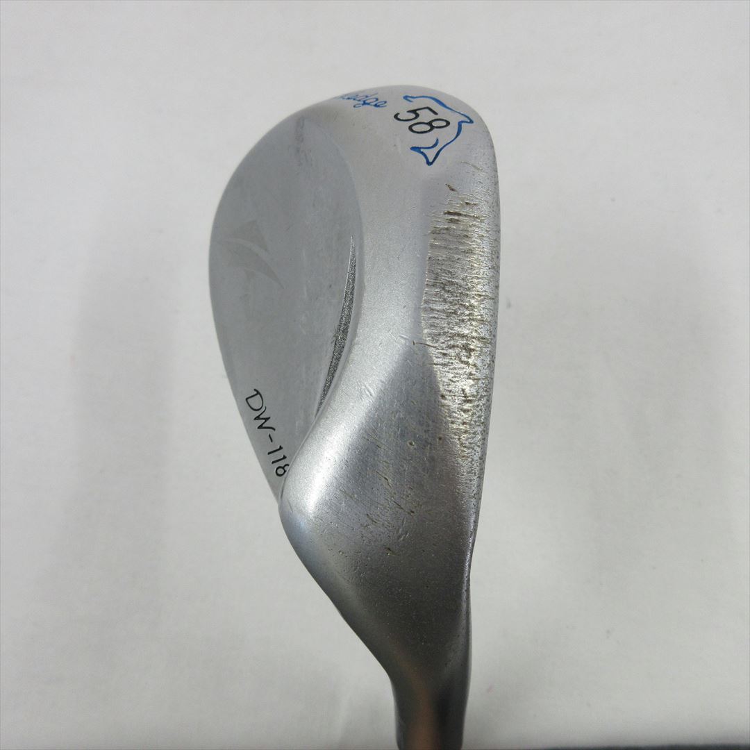 kasco wedge dolphin wedge dw 118 silver 58 ns pro 950gh 1