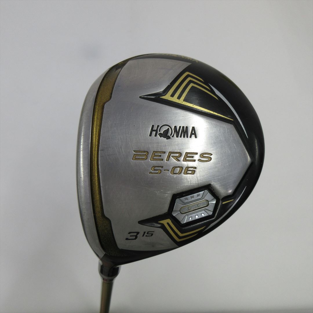 HONMA Fairway Left-Handed BERES S-06 3W 15° Regular 2S ARMRQX 47