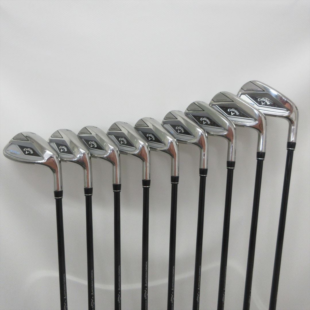 Callaway Iron Set PARADYM Ai SMOKE MAX FAST Regular TENSEI 40 for CW 9 pieces