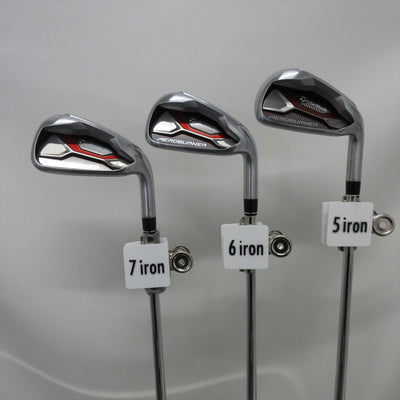 TaylorMade Iron Set AERO BURNER Stiff KBS C-TAPER 90 8 pieces