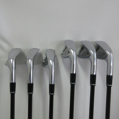 PRGR Iron Set Left-Handed PRGR 05(2023) StiffReg MCI BLACK FOR PRGR 6 pieces