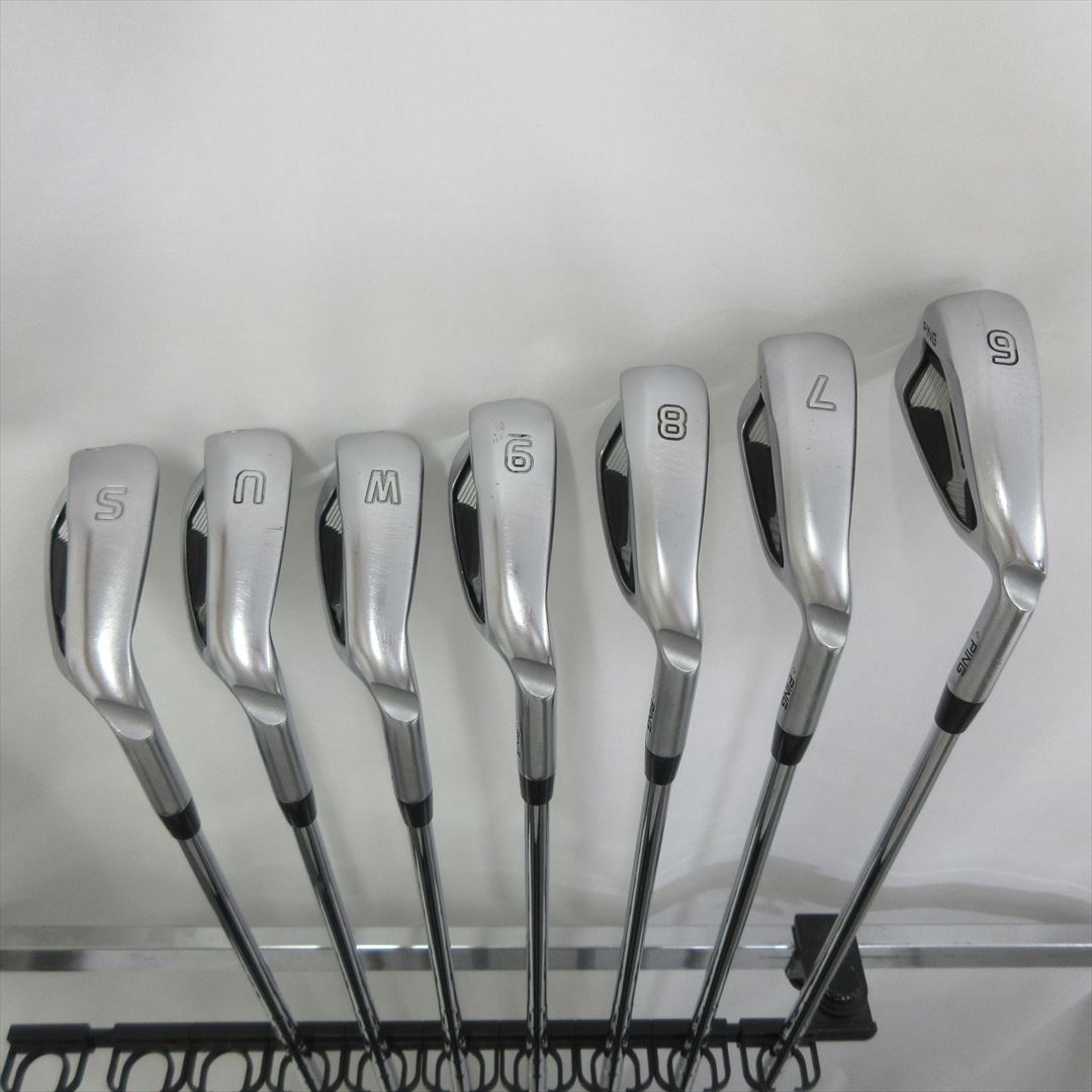 ping iron set g410 regular ns pro 850gh dotcolor silver 7 pieces