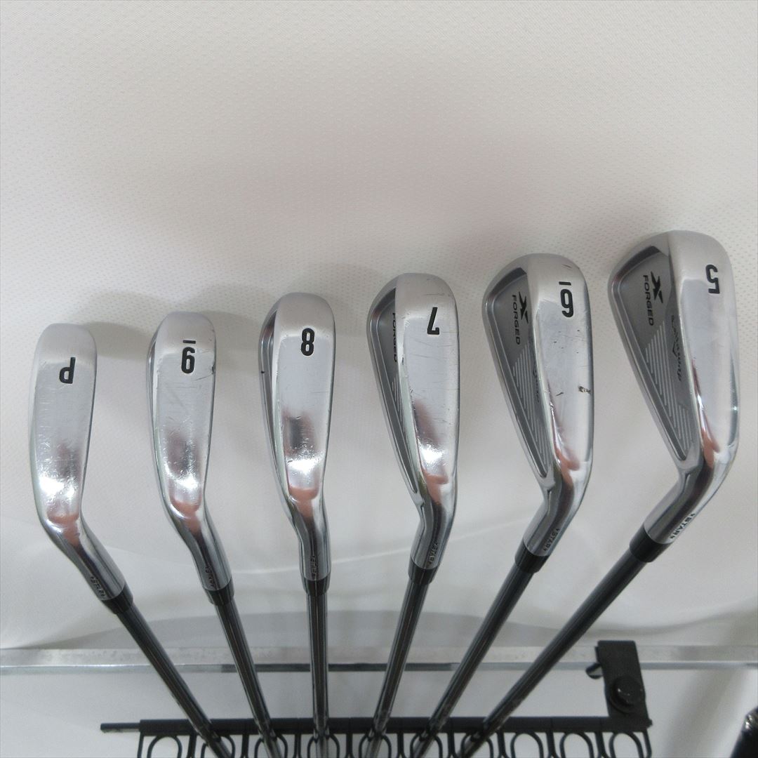 Callaway Iron Set X FORGED STAR(2021) Stiff Fujikura MC 80 for CW 6 pieces