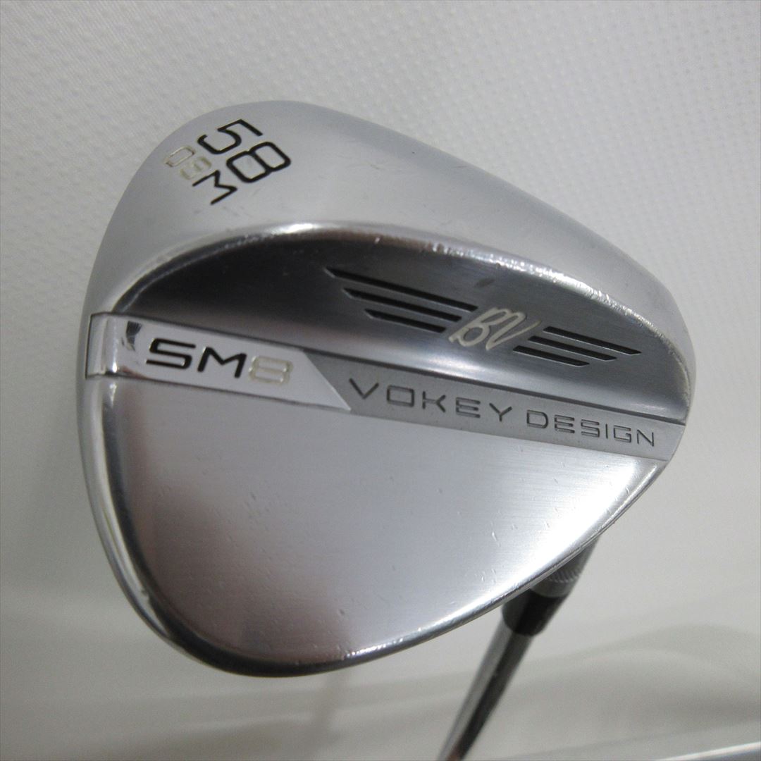 Titleist Wedge VOKEY SPIN MILLED SM8 Tour Chrome 58° Dynamic Gold