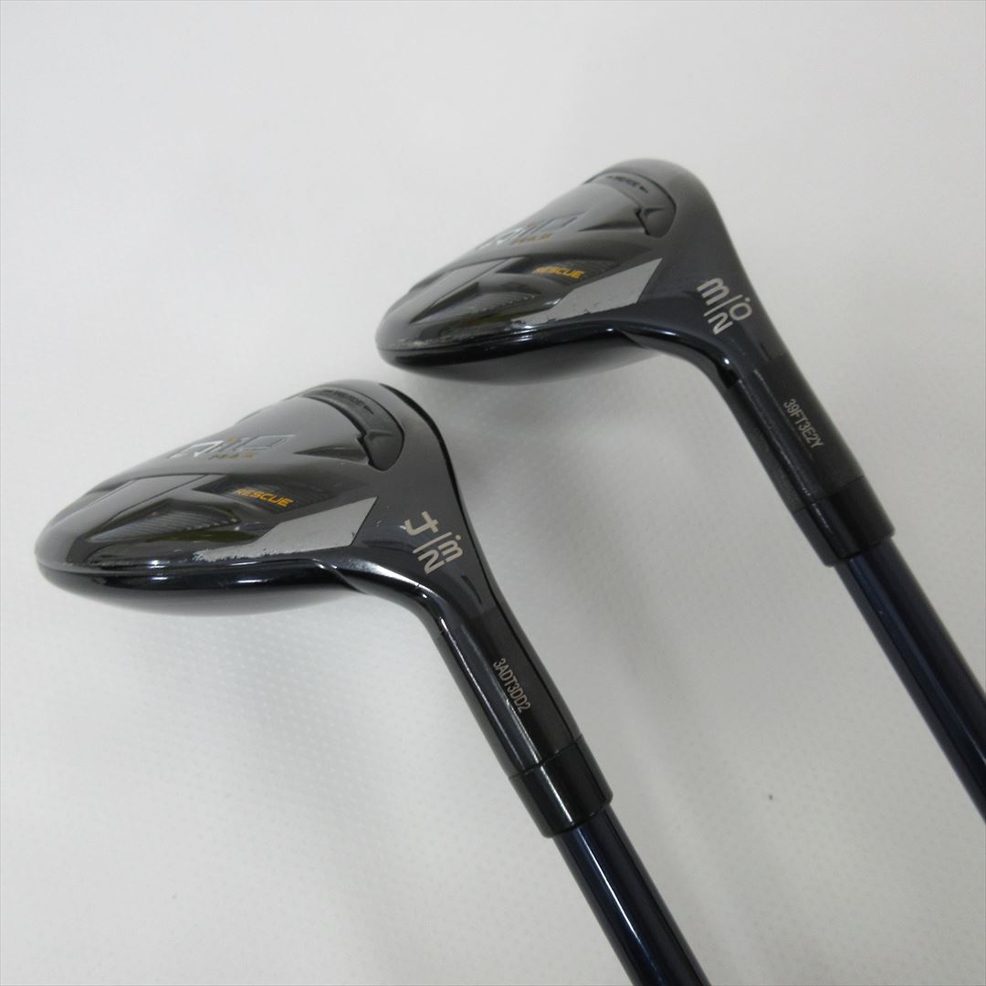 "2-Pack Golf Clubs" TaylorMade Hybrid Qi10 MAX U3&U4 Regular Diamana BLUE TM60