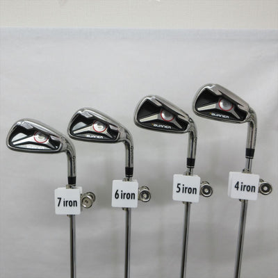 taylormade ironset burner 2009 stiffregular re ax superfast 85steel 7pcs