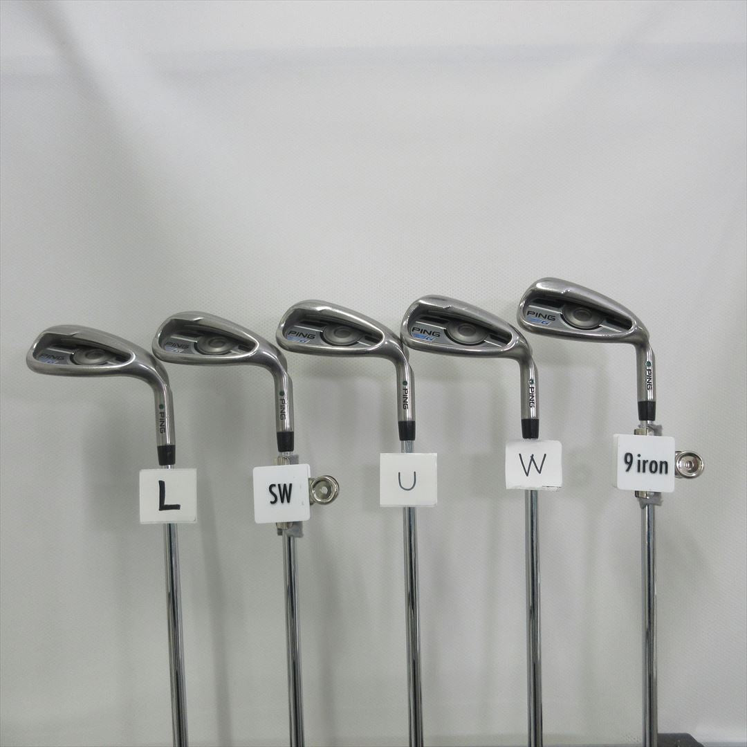 Ping Iron Set G Regular NS PRO MODUS3 TOUR120 10 pieces Dot Color Green