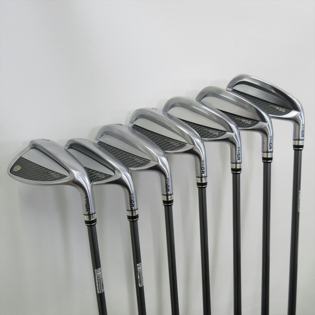 PRGR Iron Set SUPER egg -2022 Senior egg Original Shaft 7 pieces