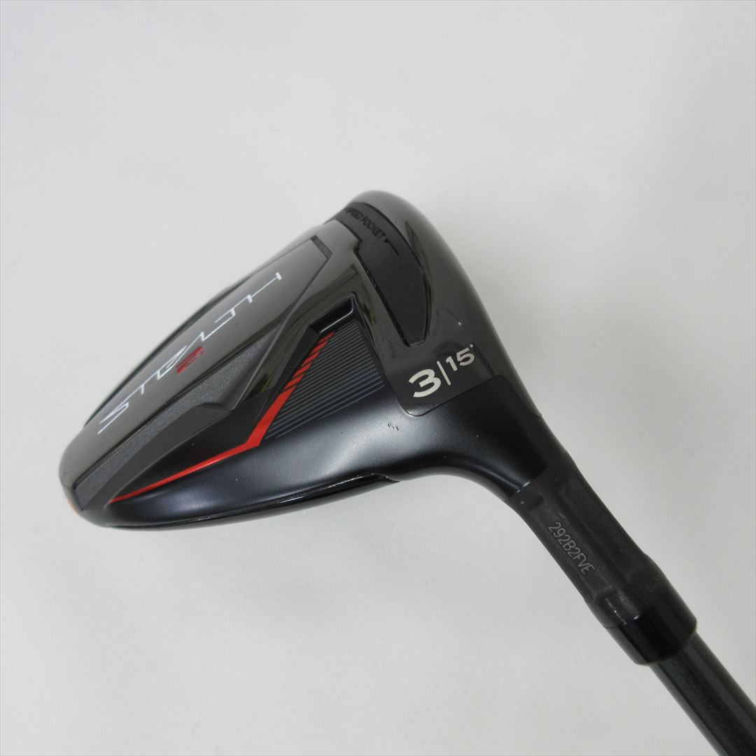 TaylorMade Fairway STEALTH2 3W 15° Stiff TENSEI RED TM50(STEALTH)