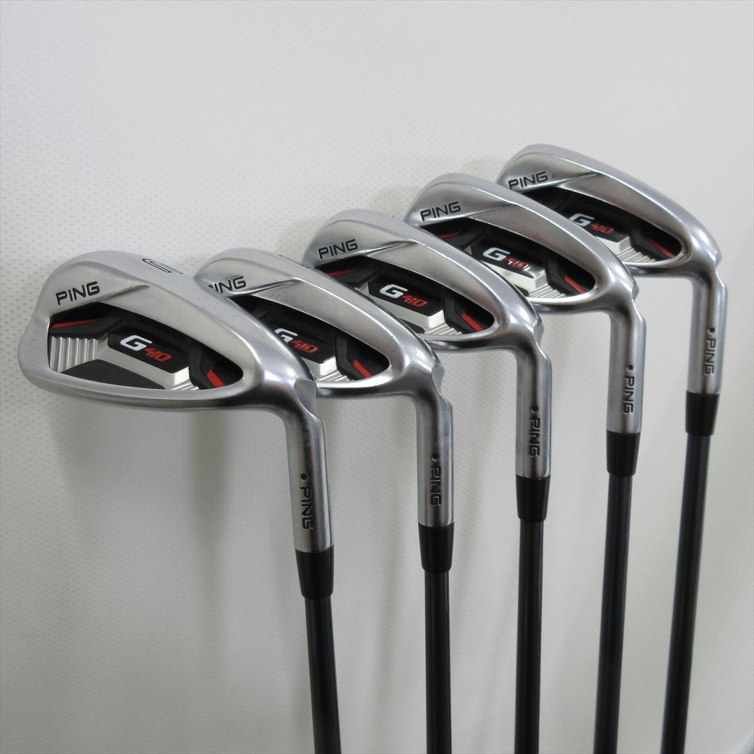 Ping Iron Set G410 Regular ALTA J CB RED DotColor Black 5 pieces