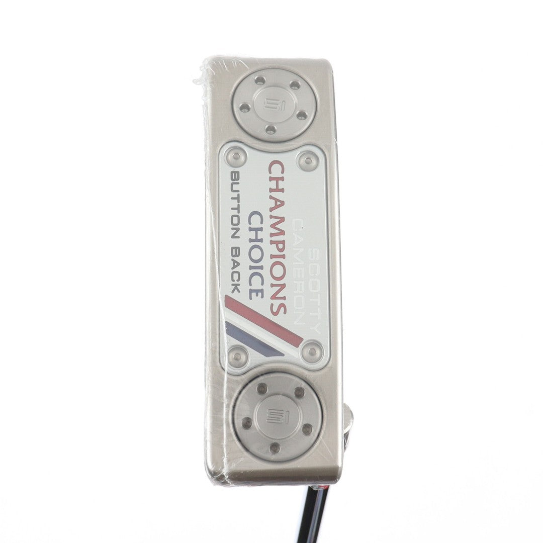 SCOTTY CAMERON Putter Brand New CHAMPIONS CHOICE BUTTON BACK NEWPORT + 34 inch