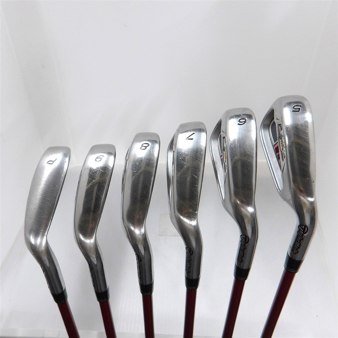 TaylorMade Iron Set BURNER XD Stiff RE-AX SUPERFAST 55 6 pieces
