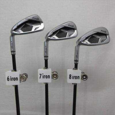 Ping Iron Set Left-Handed G430 Stiff ALTA J CB BLACK DotColor Black 6 pieces