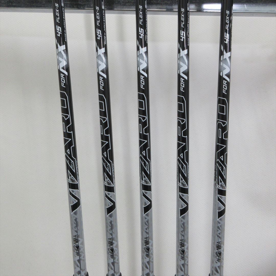 HONMA Iron Set BERES NX Stiff VIZARD FOR NX 45 5 pieces