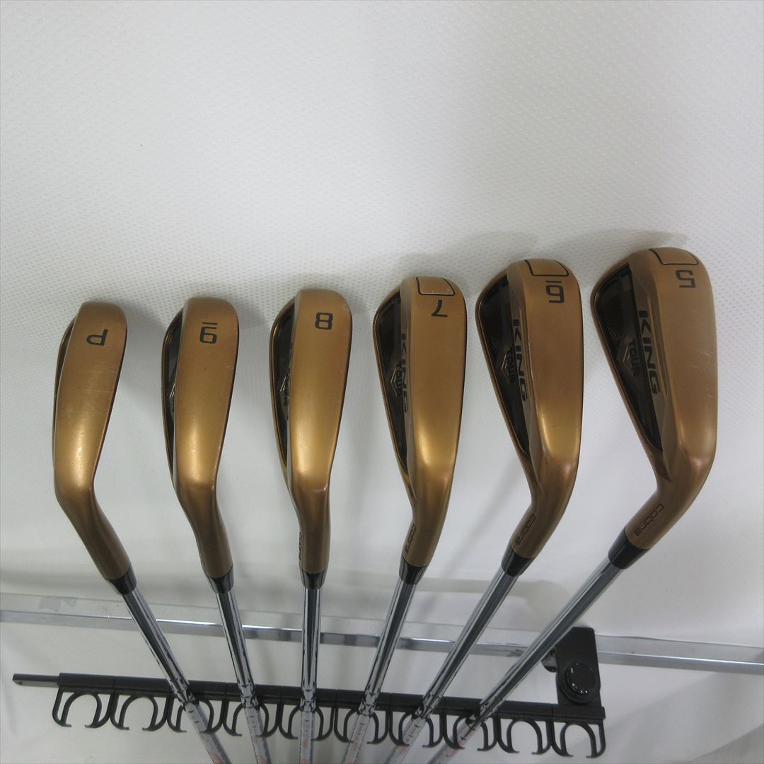 Cobra Iron Set KING TOUR MIM COPPER Stiff NS PRO MODUS3 TOUR105 6 pieces