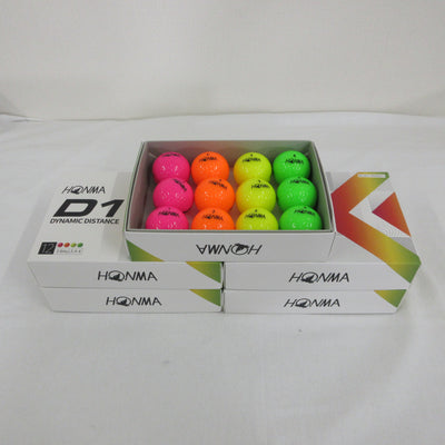HONMA D1 Ball BT2201 Multi color 5 dozen