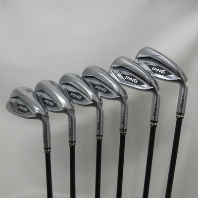 Ping Iron Set G425 Regular ALTA J CB SLATE 6 pieces Dot Color Orange