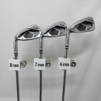 Ping Iron set Left-handed G430 Stiff NS PRO MODUS3 TOUR105 DotColor Black 6 pieces