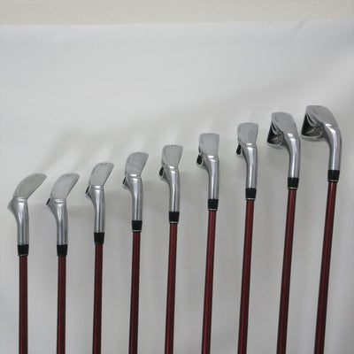 PRGR Iron Set Fair Rating RED 505 StiffRegular RED 505 9 pieces