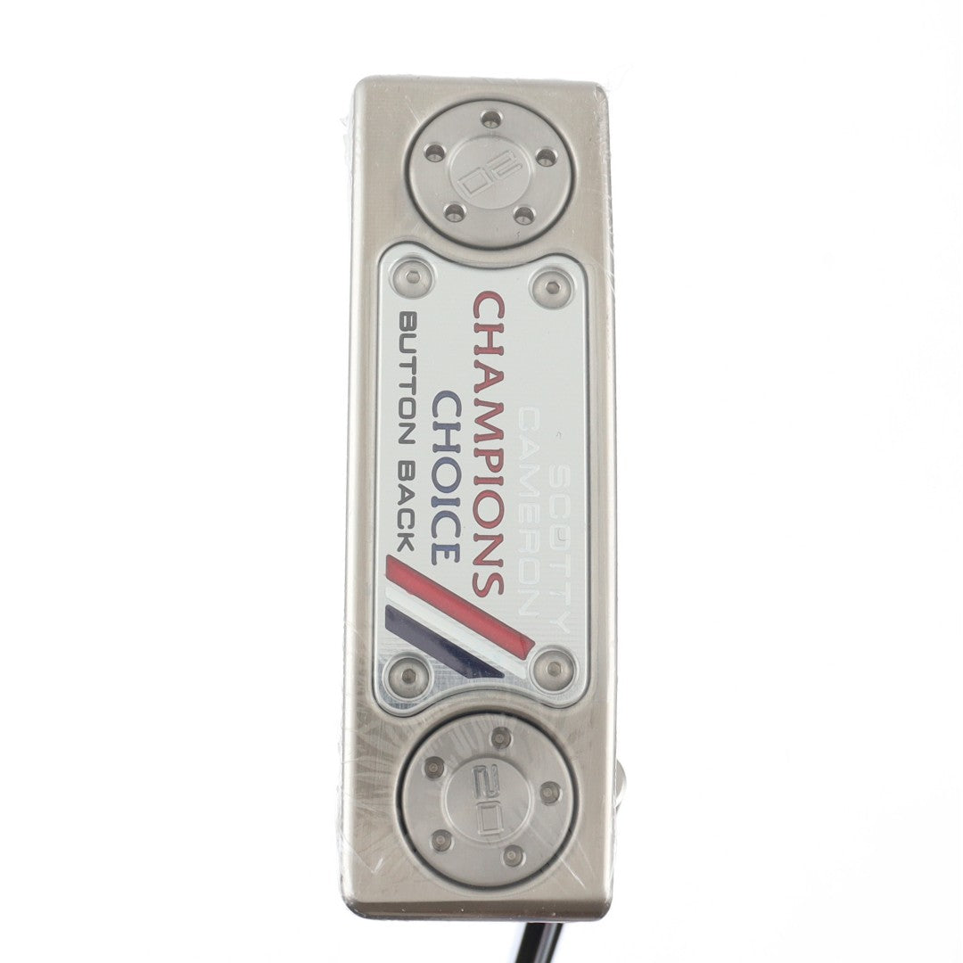 SCOTTY CAMERON Putter Brand New CHAMPIONS CHOICE BUTTON BACK NEWPORT + 33 inch