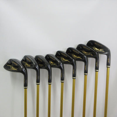 HONMA Iron Set BERES BLACK Senior 3S ARMRQ MX AIZU 8 pieces