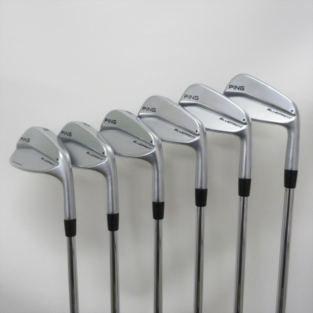 Ping Iron Set BLUEPRINT Stiff Dynamic Gold TOUR ISSUE S200 Dot Color Black 6 pcs