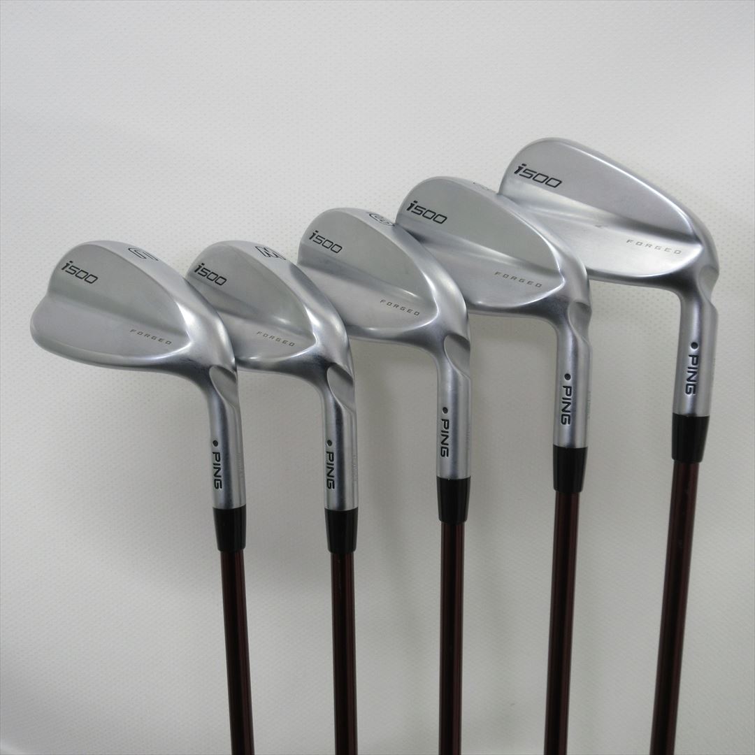 Ping Iron Set i500 Regular Ping FUBUKI 5 pieces Dot Color Black