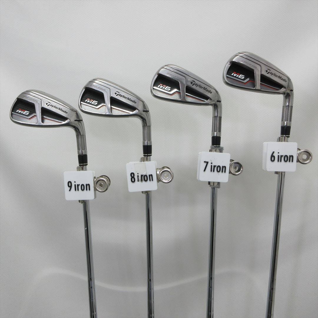 TaylorMade Iron Set M6 Stiff RE-AX 85 STEEL 7 pieces