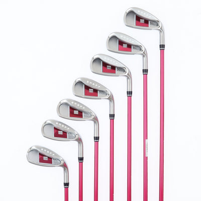 Daiwa Iron Set Open Box ONOFF -2023 Ladies SMOOTH KICK LP-423I(Magenta) 7 pieces