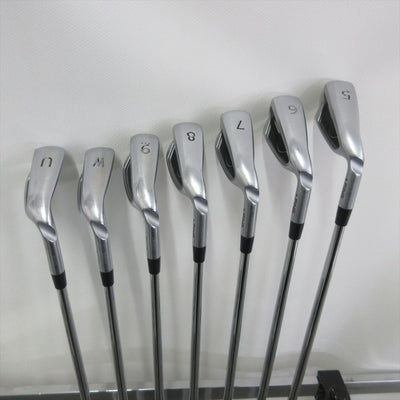 Ping Iron Set G400 Stiff NS PRO MODUS3 TOUR120 7 pieces Dot Color Blue