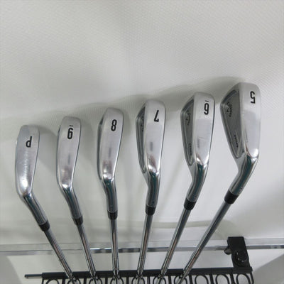 Callaway Iron Set X FORGED STAR Flex-X AMT TOUR WHITE X100 6 pieces