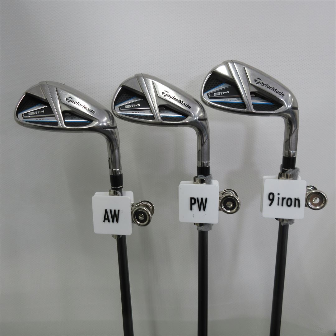 TaylorMade Iron Set SIM MAX Regular TENSEI BLUE TM60 6 pieces