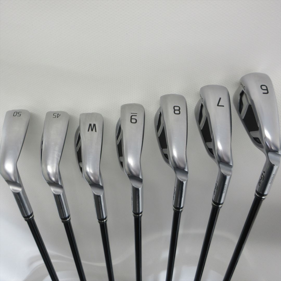 Ping Iron Set G430 G430 Regular ALTA J CB BLACK 7 pieces Dot Color Black