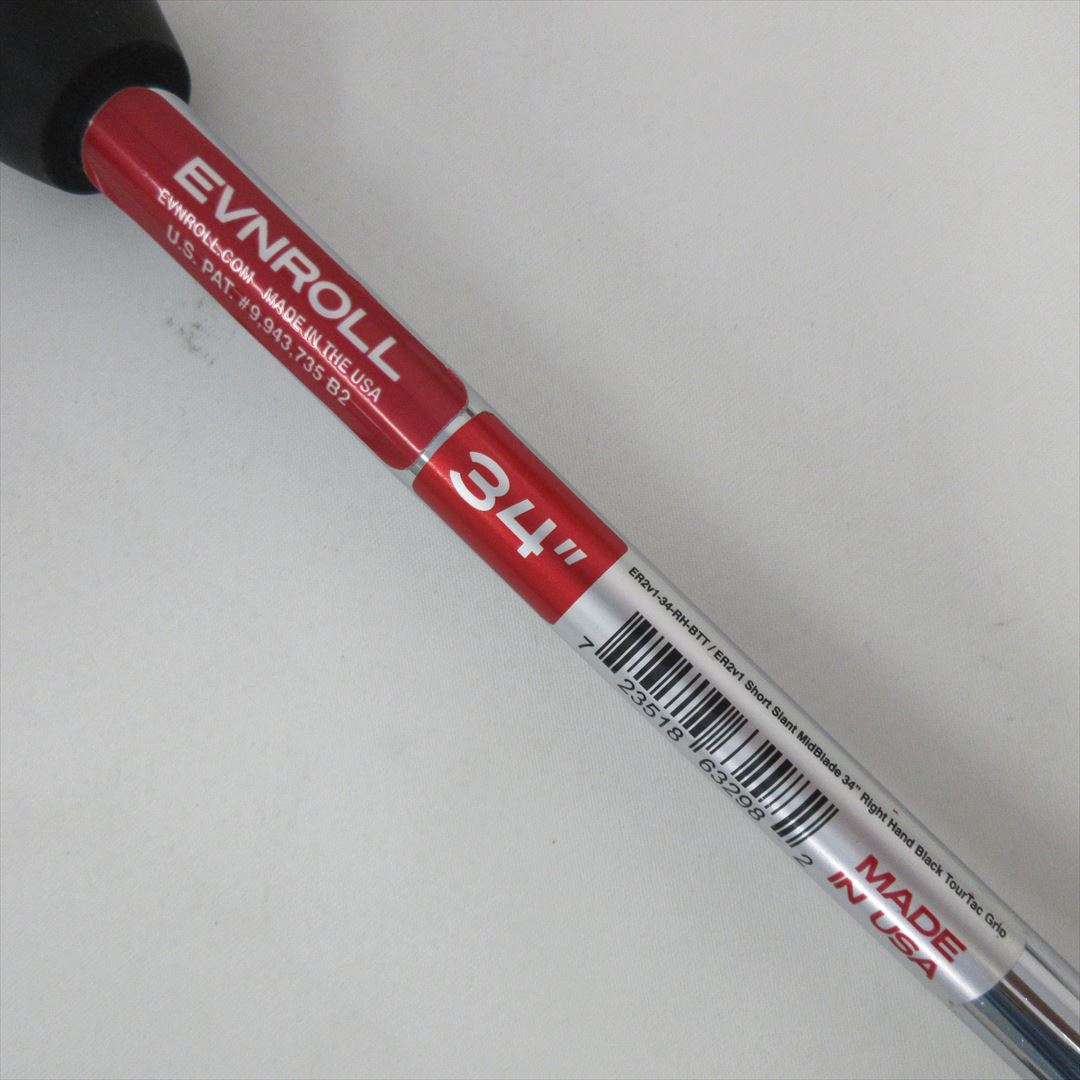 Evnroll Putter EVNROLL ER2v(Short Crank Neck) 34 inch