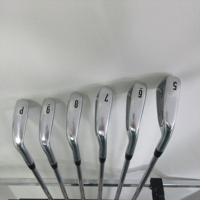 Callaway Iron Set X FORGED STAR Stiff Dynamic Gold S200 6 pieces