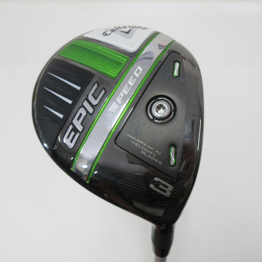 Callaway Fairway EPIC SPEED 3W 15° Stiff Speeder EVOLUTION 7 FW 60