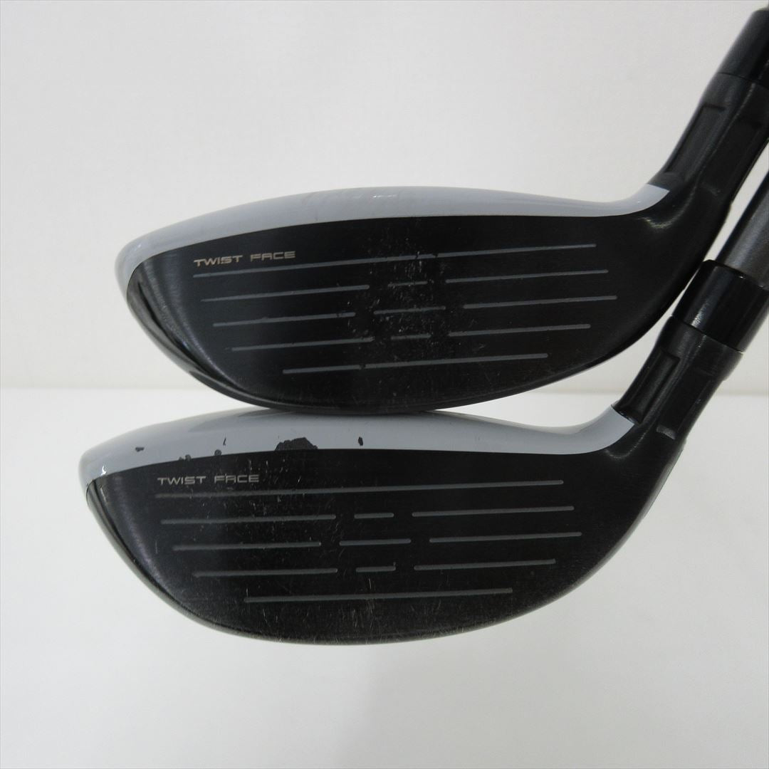 "2-Pack Golf Clubs" TaylorMade Hybrid SIM MAX U3&U4 Regular TENSEI BLUE TM60