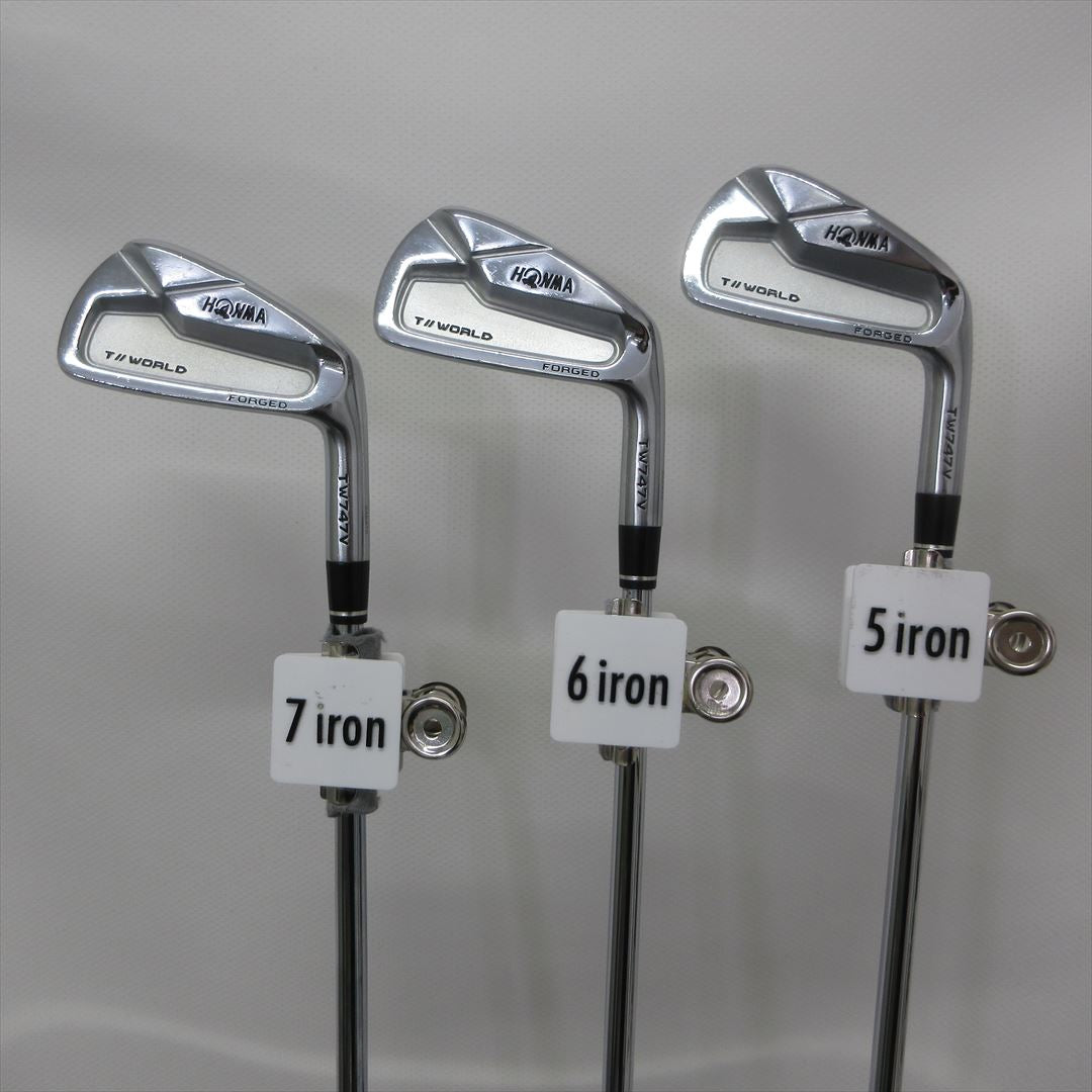 HONMA Iron Set TOUR WORLD TW747V Stiff AMT TOUR WHITE S200 6 pieces