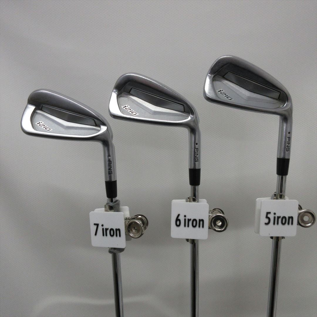 Ping Iron Set i210 Stiff NS PRO MODUS3 TOUR105 6 pieces Dot Color Black