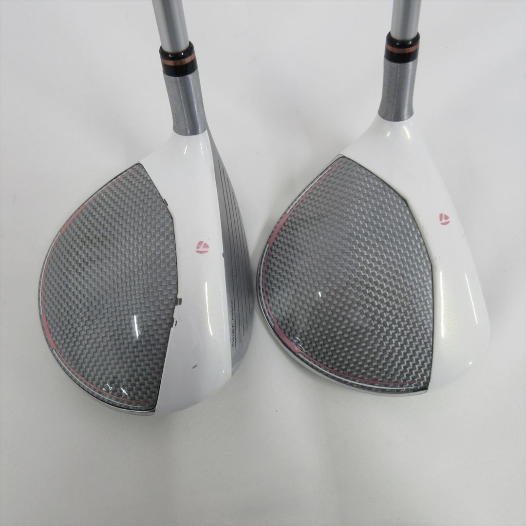 "2-Pack Golf Clubs" TaylorMade Fairway M GLOIRE 3W & 5W Ladies Speeder EVO TM