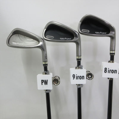 PRGR Iron Set egg FORGED(2012) Stiff egg original shaft 3 pieces