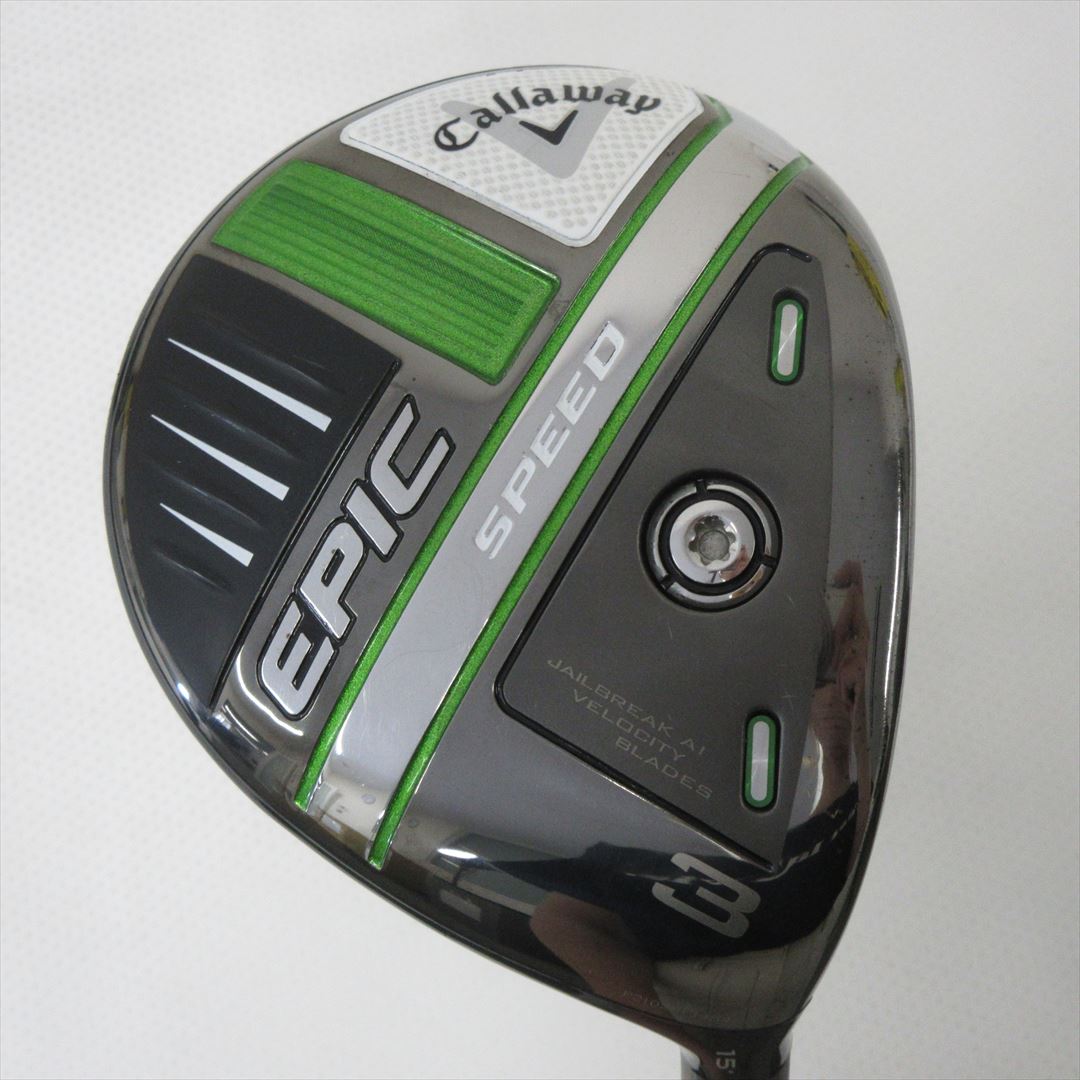 Callaway Fairway EPIC SPEED 3W 15° Stiff Diamana 50 for CW(2021 EPIC)