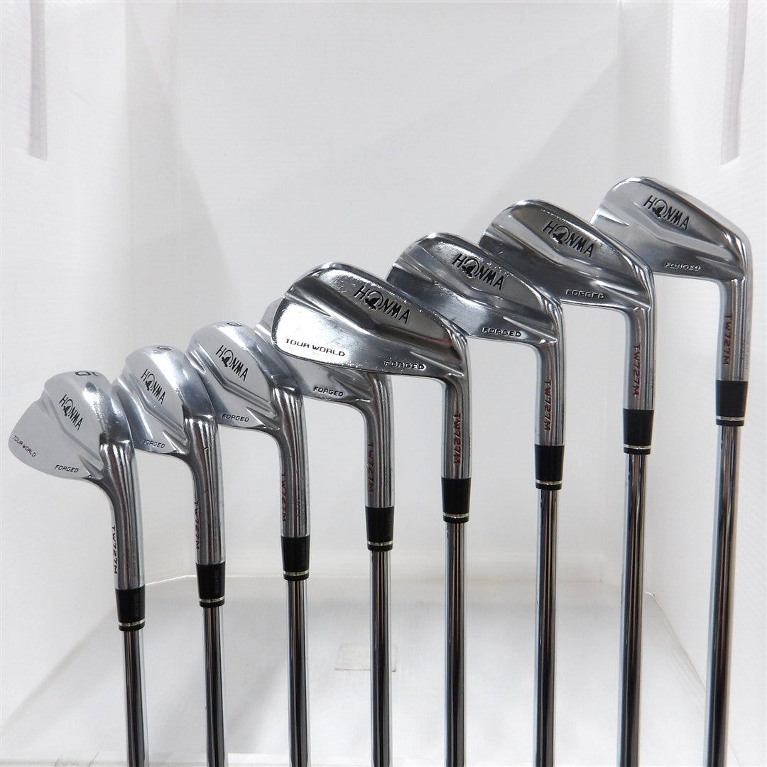 HONMA Iron Set TOUR WORLD TW727M FORGED Stiff Dynamic Gold 8 pieces