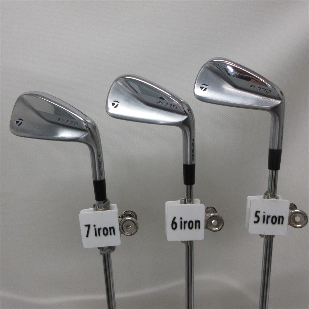 TaylorMade Iron Set P770(2020) Stiff Dynamic Gold EX TOUR ISSUE S200 6 pieces