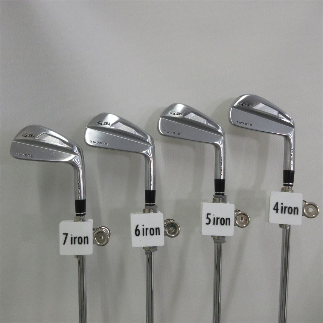 HONMA Iron Set TOUR WORLD TW757B Stiff Dynamic Gold S200 7 pieces