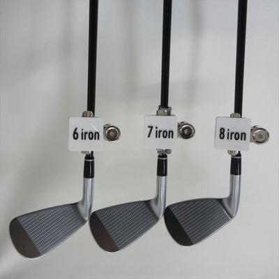 PRGR Iron Set PRGR 05(2023) StiffRegular MCI BLACK FOR PRGR 6 pieces