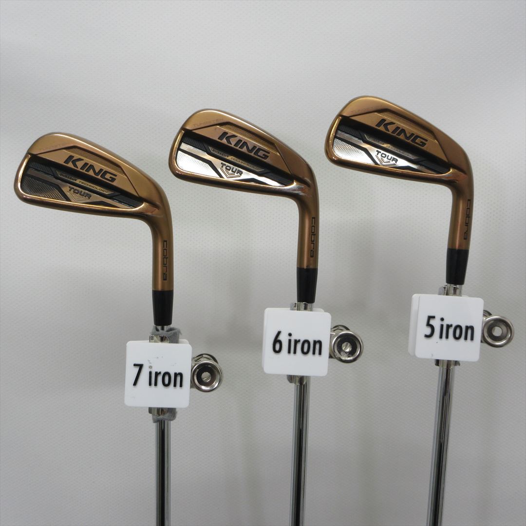 Cobra Iron Set KING TOUR MIM COPPER Stiff NS PRO MODUS3 TOUR105 6 pieces