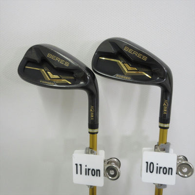 HONMA Iron Set BERES BLACK Regular 3S ARMRQ MX AIZU 5 pieces