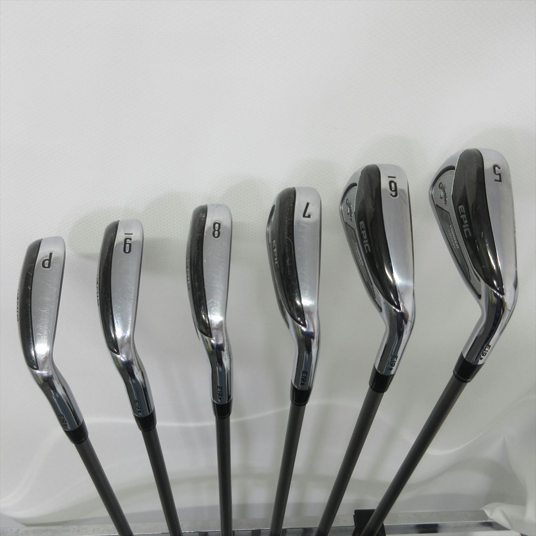 Callaway Iron Set EPIC FORGED STAR Regular Speeder EVOLUTION for CW 6 pieces