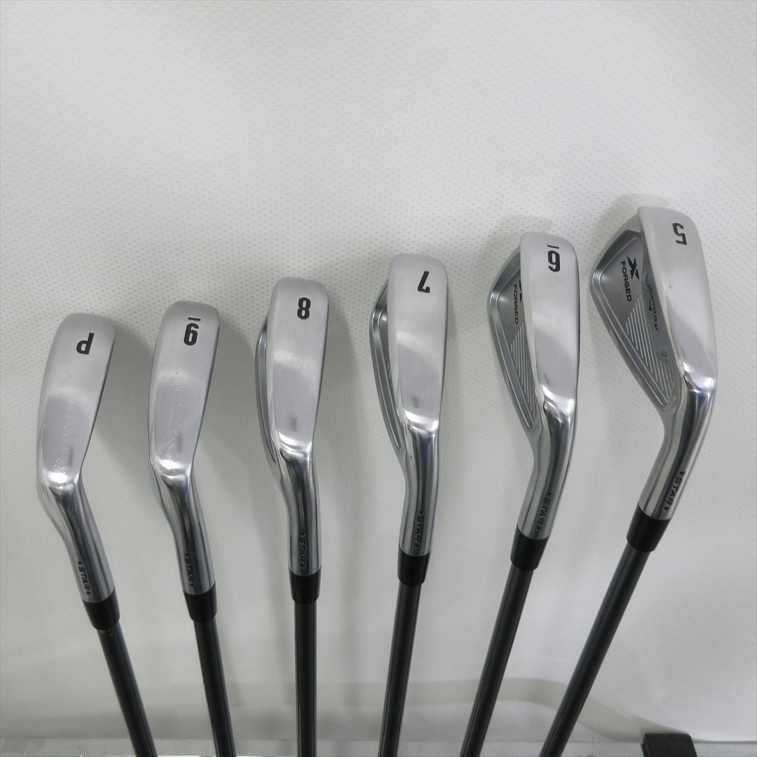 Callaway Iron Set X FORGED STAR(2021) Stiff Fujikura MC 80 for CW 6 pieces